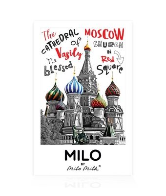 Сувенирный магнит MILO "Храм Василия Блаженного̆"_2019