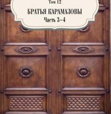 Том 12. Братья Карамазовы. Части 3-4. Собрание сочинений. 978-5-386-14106-6. 2021