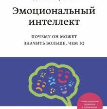 Гоулман Д. Эмоциональный интеллект. Почему он может значить больше, чем IQ.   978-5-00195-141-4