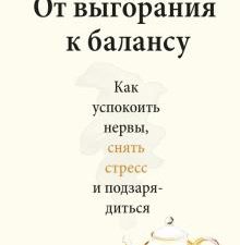 От выгорания к балансу. Как успокоить нервы, снять стресс и подзарядиться  Далл Имоджен