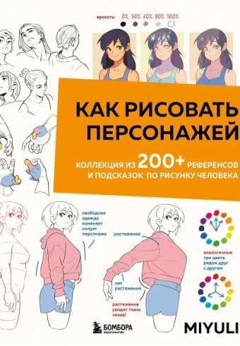 Как рисовать персонажей. Коллекция из 200+ референсов и подсказок по рисунку человека