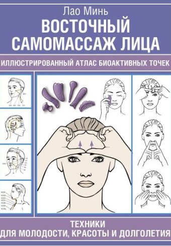 Минь Лао. Восточный самомассаж лица. Иллюстрированный атлас биоактивных точек. Техники для молодости