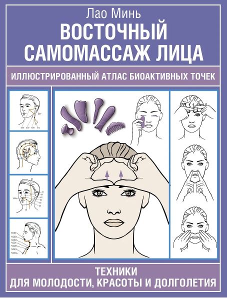 Минь Лао. Восточный самомассаж лица. Иллюстрированный атлас биоактивных точек. Техники для молодости